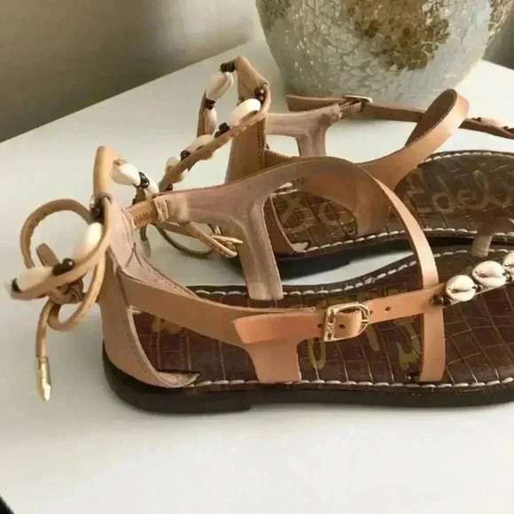 Sam Edelman Garten Sandals Natural Size 5 - Picture 4 of 8